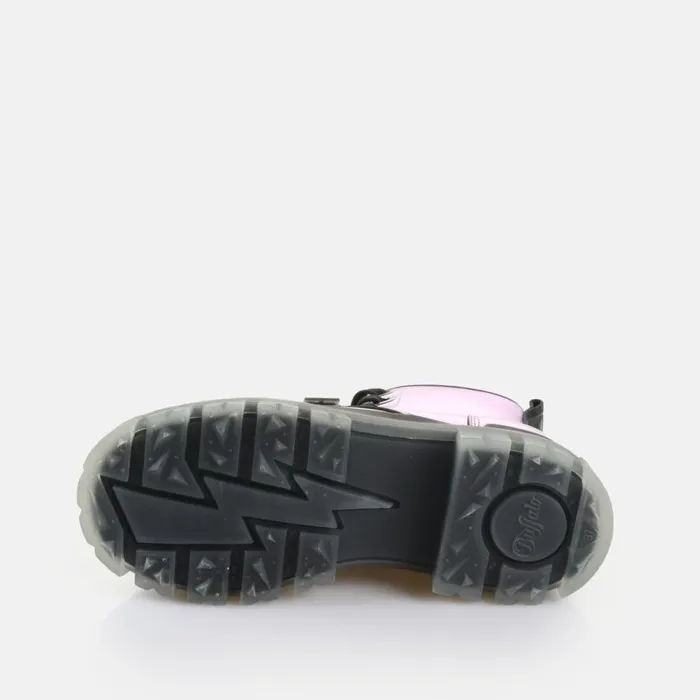 Shop Vegan Shoes BUFFALO Aspha Lace Up Hi Purple