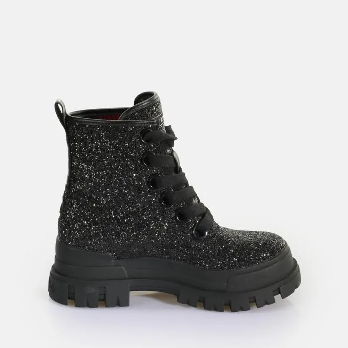 Shop Vegan Shoes BUFFALO Aspha Laceup HI Black