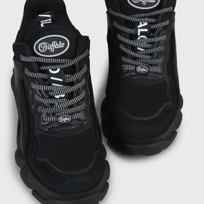 Shop Vegan Shoes BUFFALO CLD Chai Men Black