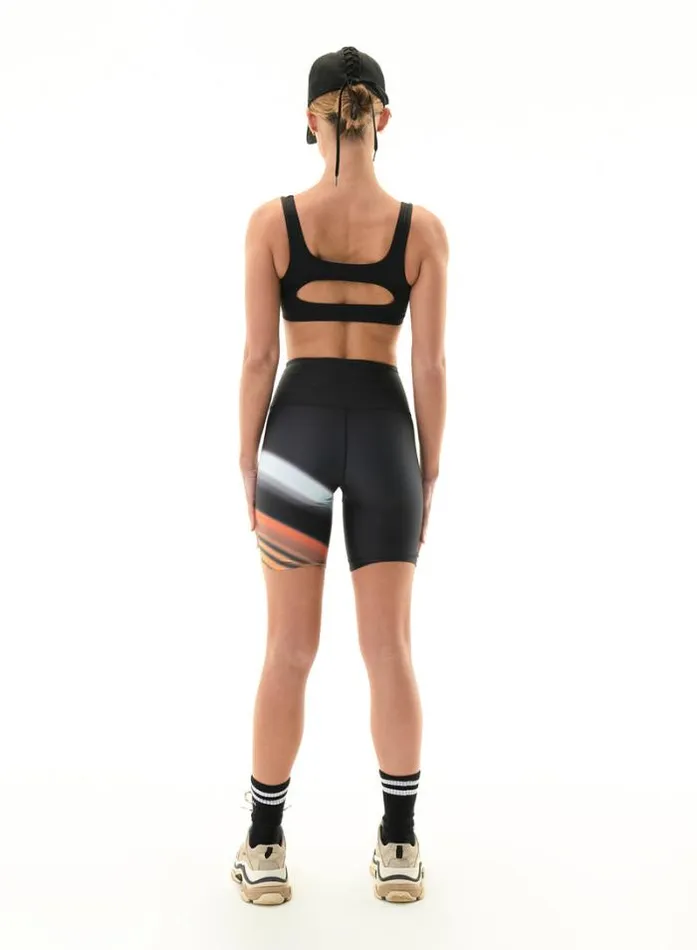 Shop WAVE FORM BIKE SHORT IN BLACK PE Nation Shorts