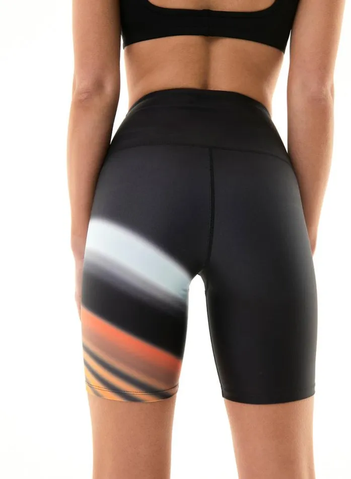 Shop WAVE FORM BIKE SHORT IN BLACK PE Nation Shorts