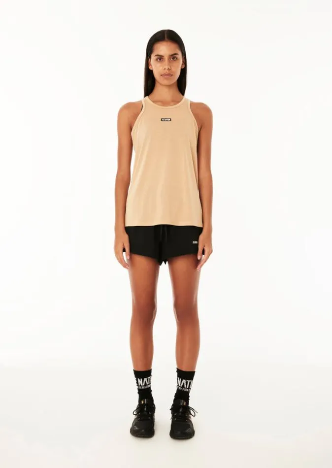 Shop WAYPOINT TANK IN SAND PE Nation Tees and Tanks