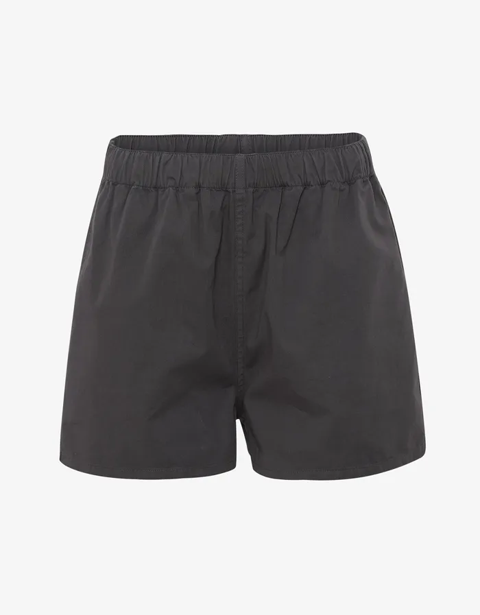 Shorts Women Colorfulstandard Women Organic Twill Shorts 8211 Lava Grey
