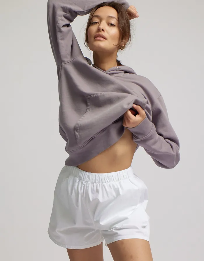 Shorts Women Colorfulstandard Women Organic Twill Shorts 8211 Lava Grey
