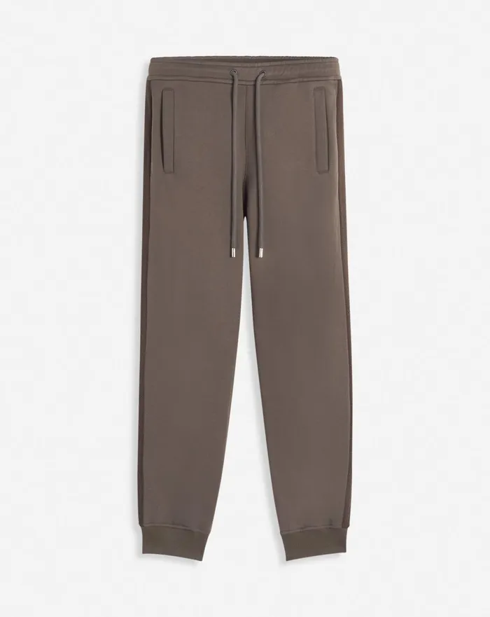 Side Curb Joggers Shadow Men Lanvin Pants and Shorts