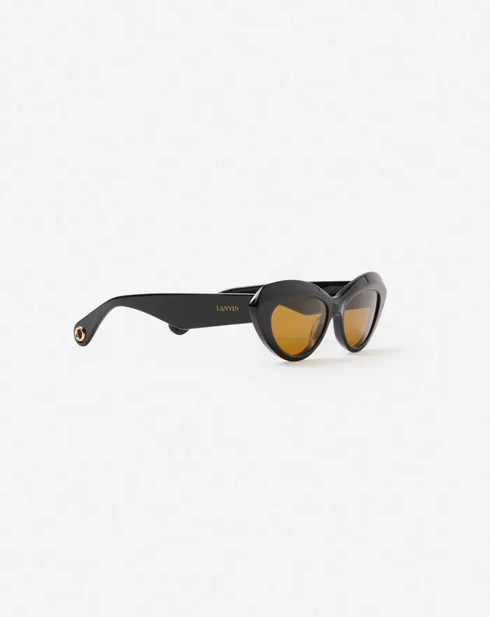 Signature Sunglasses Black Women Lanvin Sunglasses