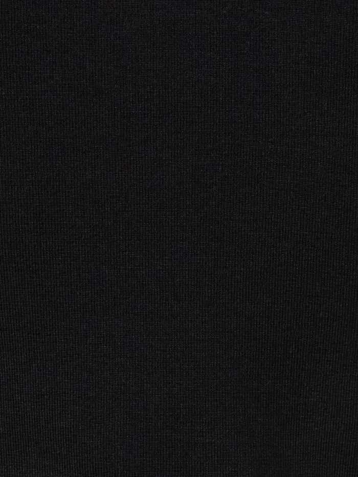 Silk Stretch Knit Pullover Black Women Akris Knitwear