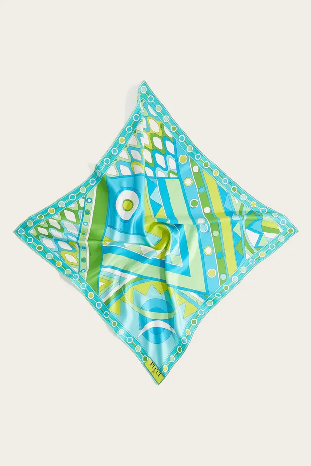 Silks Women PUCCI VivaraPrint Large SilkTwill Carr