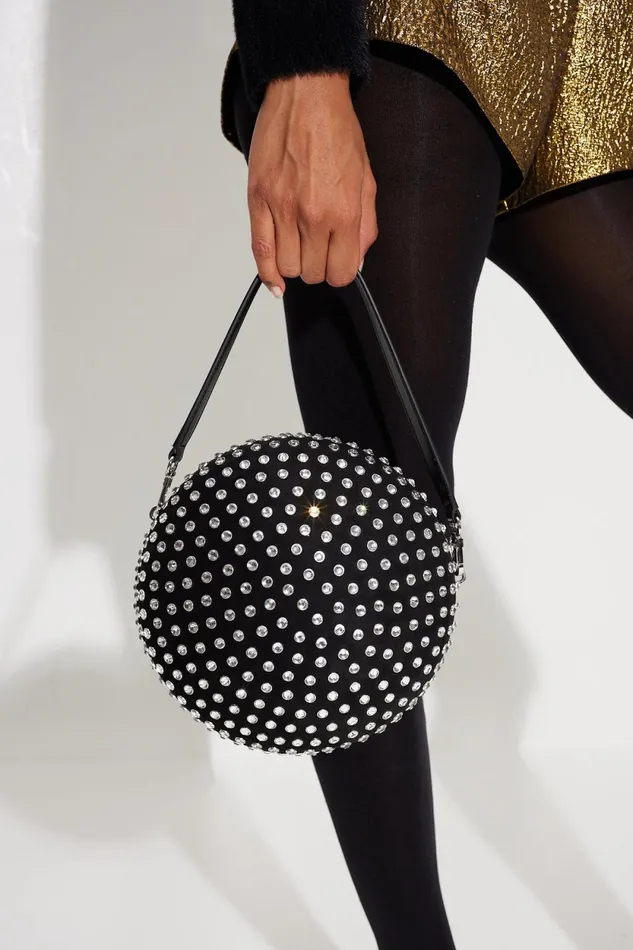 Simon Miller Bags SIMONMILLER Dome Bag In BlackClear 8211 Women