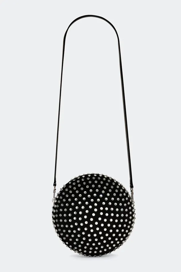 Simon Miller Bags SIMONMILLER Dome Bag In BlackClear 8211 Women