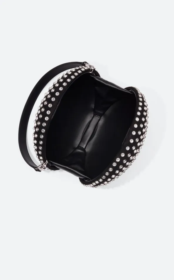 Simon Miller Bags SIMONMILLER Dome Bag In BlackClear 8211 Women