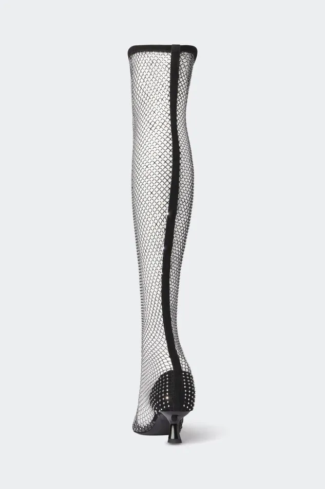 Simon Miller Boots Stocking Boot In BlackClear 8211 Women Simon Miller Boots Stocking Boot In BlackClear 8211 Women