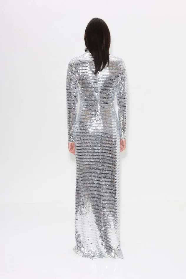 Simon Miller Dresses Sequin Sculpty Dress In Satellite Silver 8211 Women