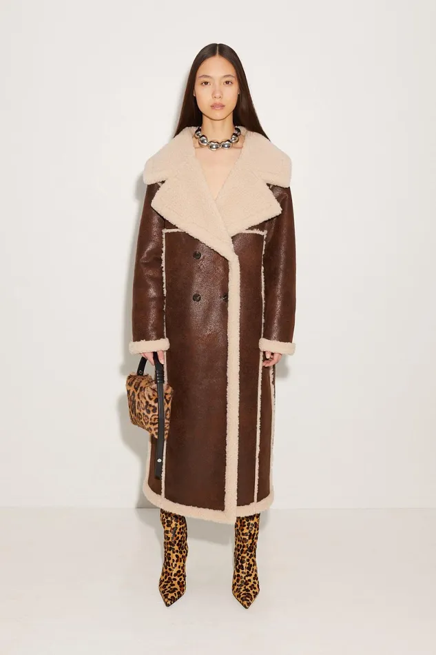 Simon Miller Outerwear Jetz Coat In Choco Brown 8211 Women