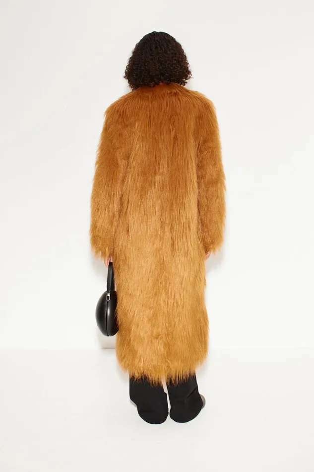 Simon Miller Outerwear Lett Shaggy Faux Fur Coat In Wheat 8211 Women Simon Miller Outerwear Lett Shaggy Faux Fur Coat In Wheat 8211 Women