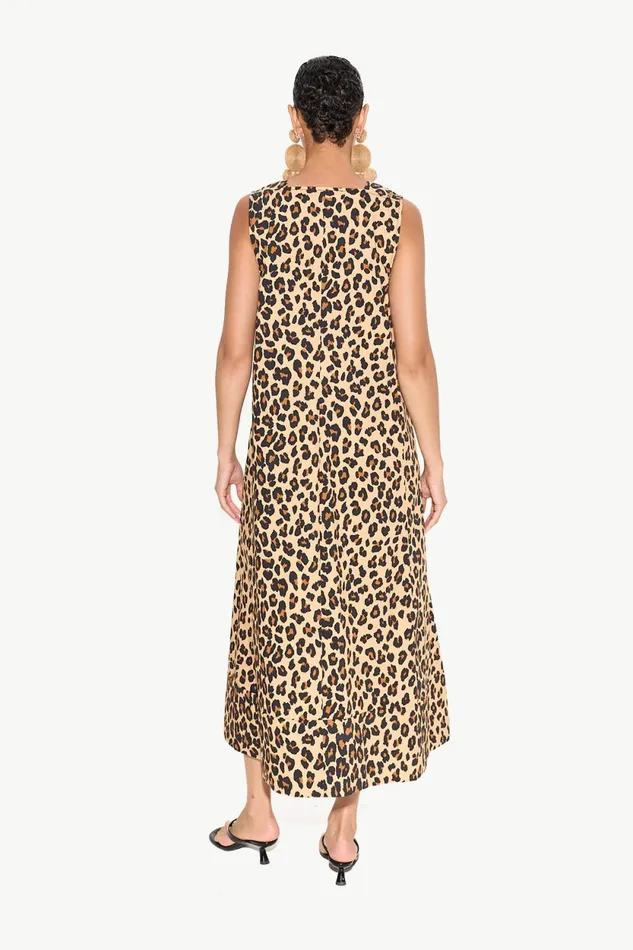 Simon Miller Poplin Mar Poplin Dress In Cheetah Cotton 8211 Women Simon Miller Poplin Mar Poplin Dress In Cheetah Cotton 8211 Women