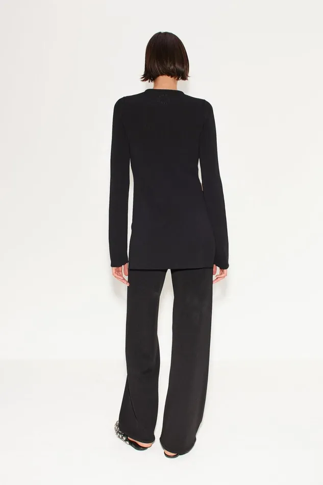 Simon Miller Tops Simon Miller Knits By Canoga Long Sleeve Top In Black 8211 Women