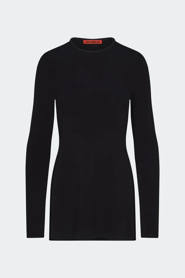 Simon Miller Tops Simon Miller Knits By Canoga Long Sleeve Top In Black 8211 Women