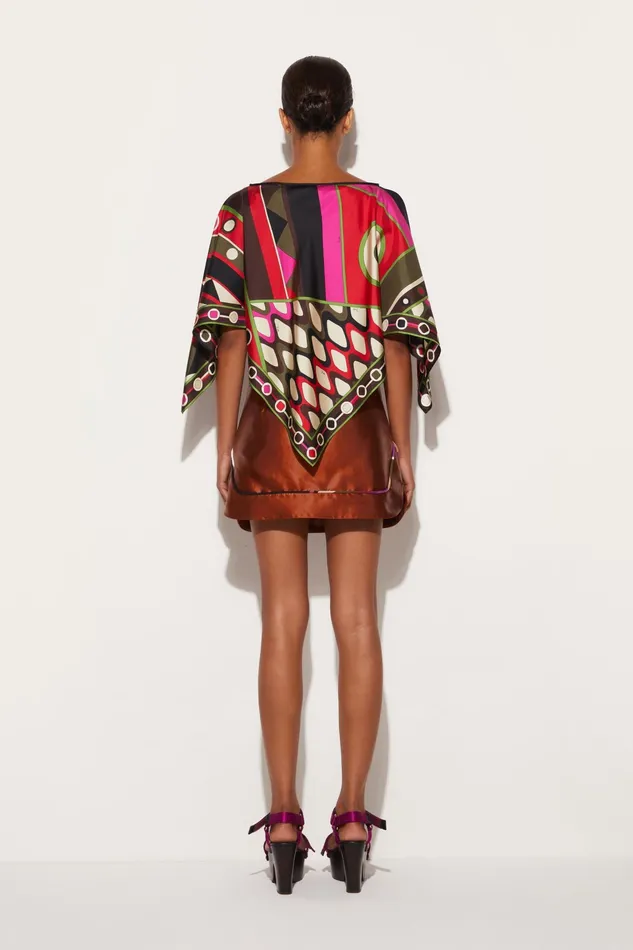Skirts Women PUCCI LeatherEffect Mini Skirt