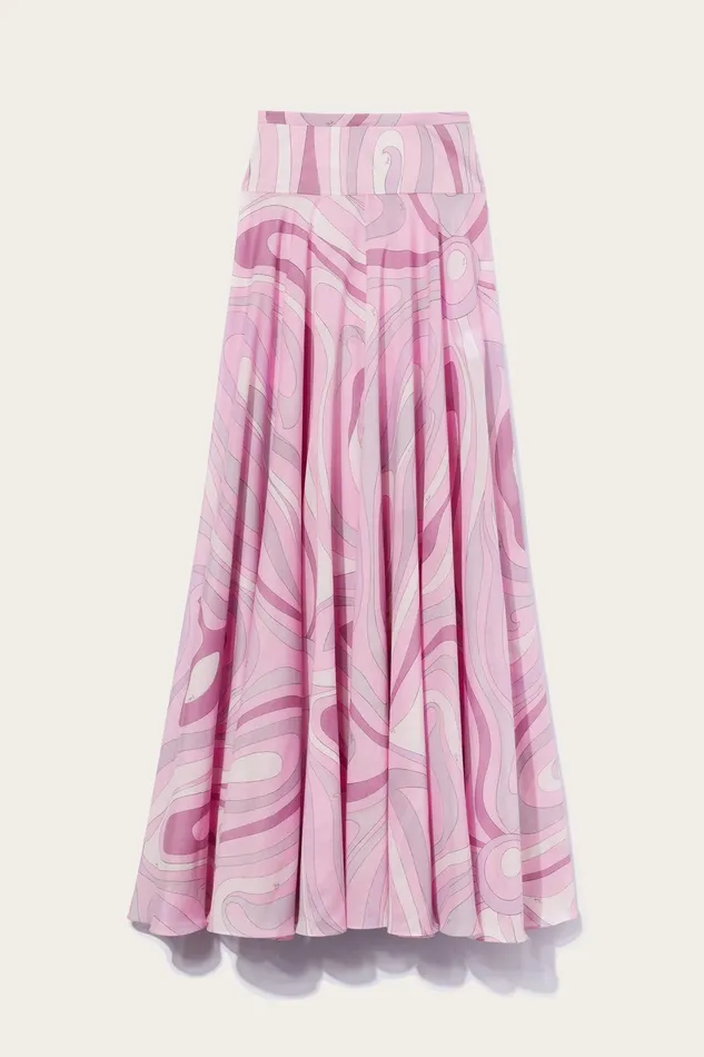 Skirts Women PUCCI MarmoPrint Cotton Skirt