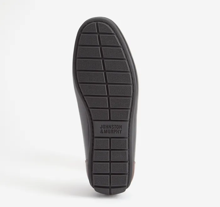 SlipOns and Loafers Beck Penny Loafer BlackMahogany Full Grain Johnston and Murphy Men