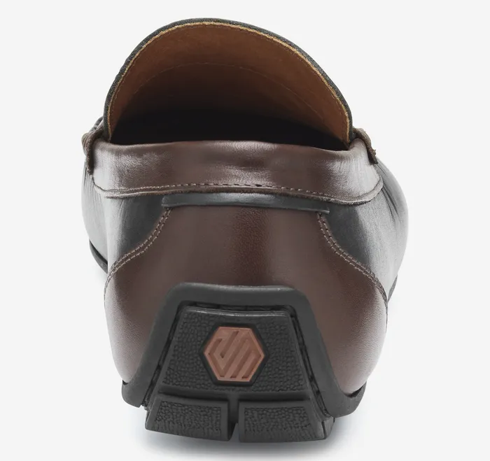 SlipOns and Loafers Beck Penny Loafer BlackMahogany Full Grain Johnston and Murphy Men