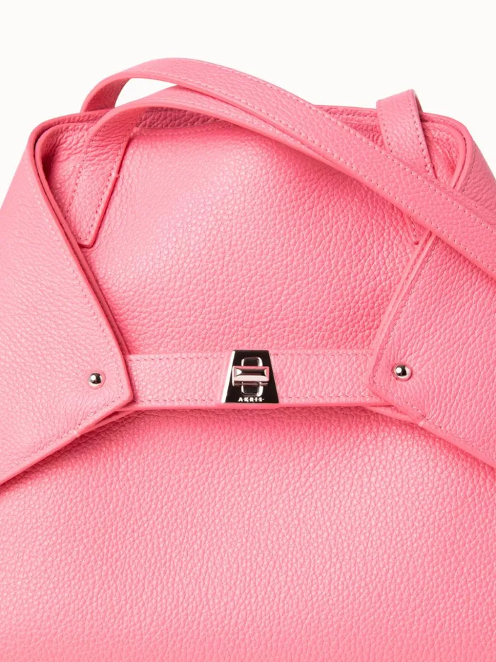 Small Ai Shoulder Bag In Calf Leather Blossom Women Akris Shoulder Bags