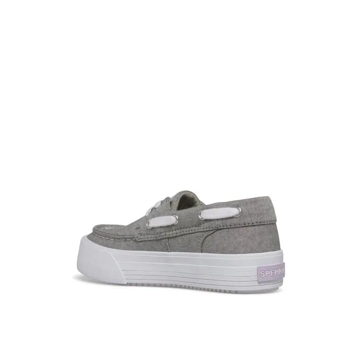 Sneakers Kids Sperry Bahama Platform Sneaker Grey