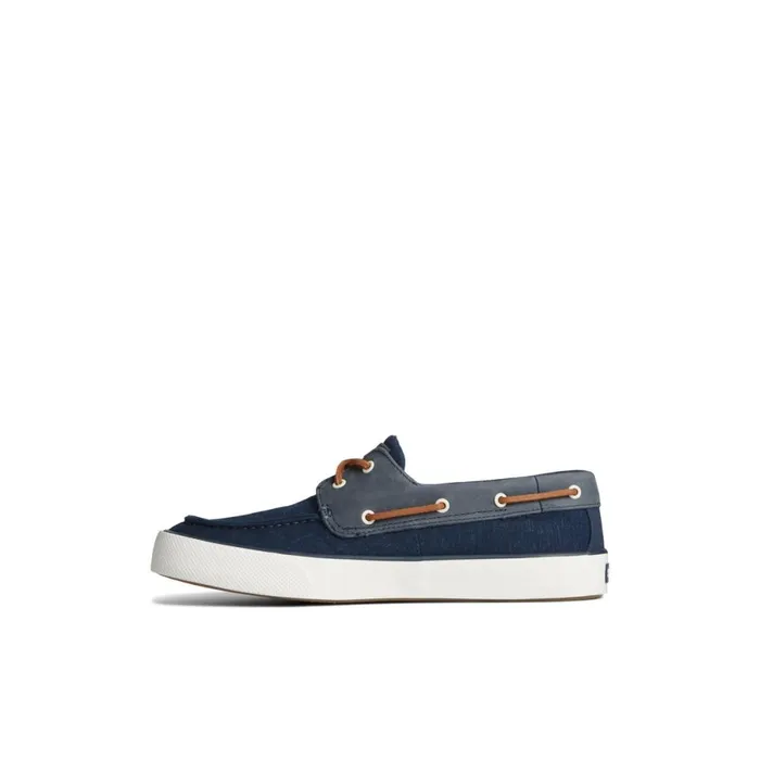 Sneakers Men Sperry Bahama II Linen Sneaker Navy