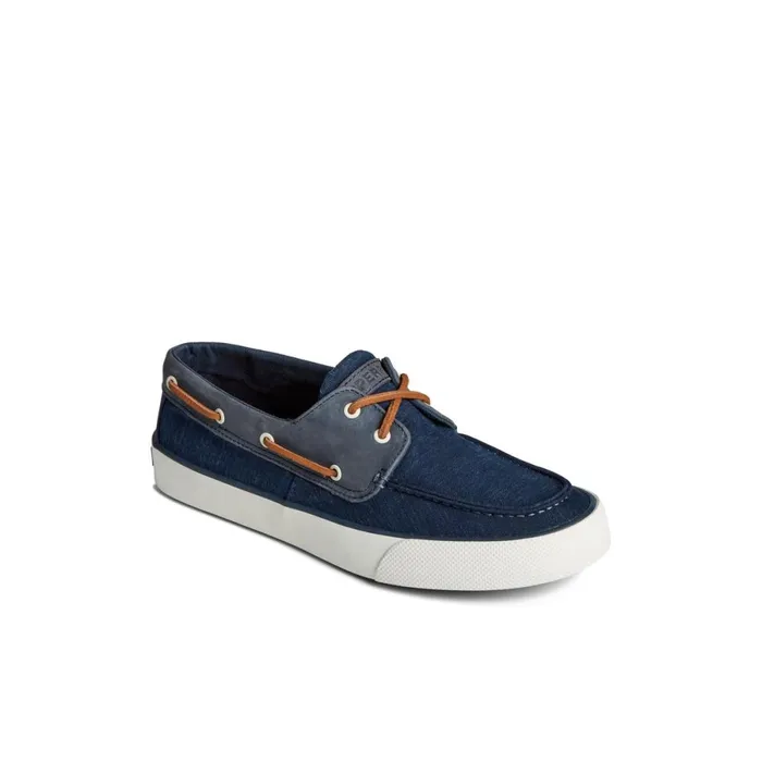 Sneakers Men Sperry Bahama II Linen Sneaker Navy