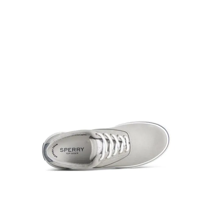 Sneakers Men Sperry Halyard CVO Salt Washed Sneaker Grey