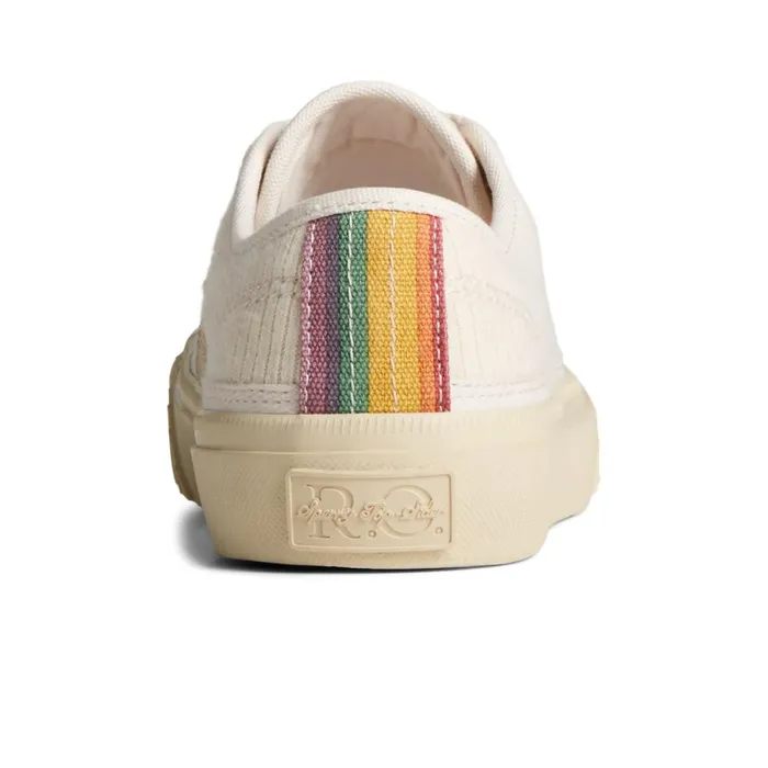 Sneakers Men Sperry Racquet Oxford Pride Sneaker White Overflow