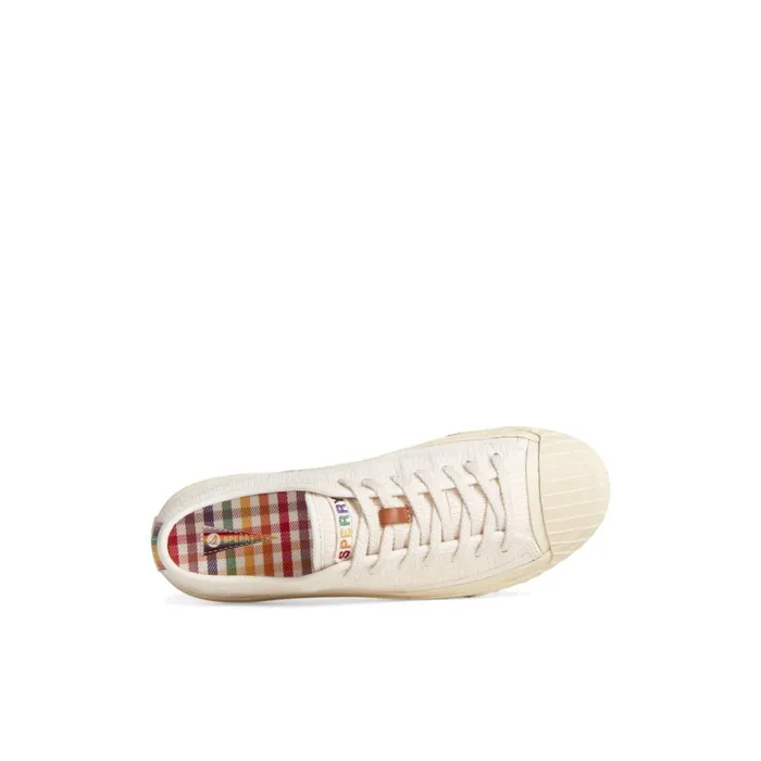 Sneakers Men Sperry Racquet Oxford Pride Sneaker White Overflow
