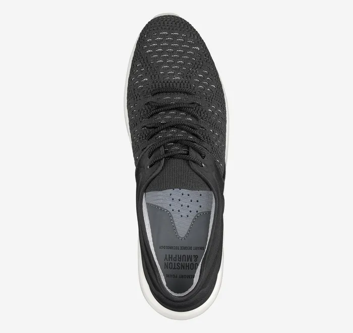 Sneakers Women Activate Knit UThroat Black KnitNylon Johnston and Murphy