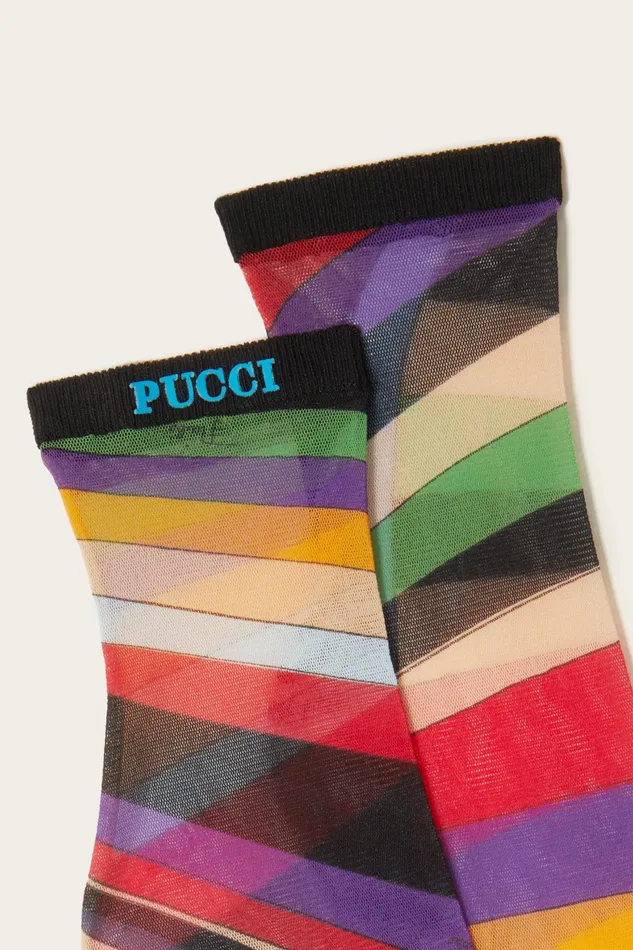 Socks And Tights Women PUCCI IridePrint Socks