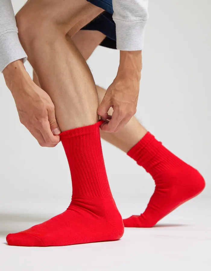 Socks Organic Active Sock 8211 Heather Grey Colorfulstandard Men