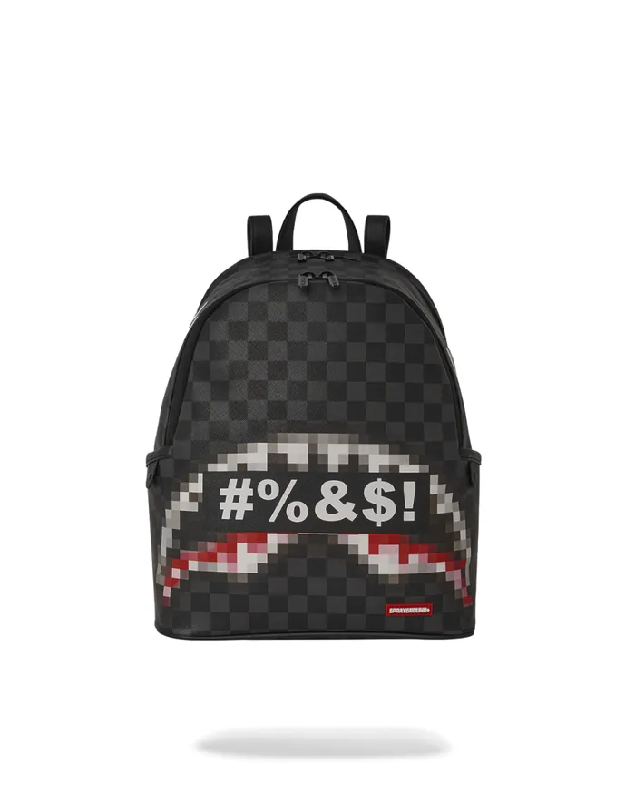 SPRAYGROUND Backpacks 039WHAT THE BEEP039 SHARK SAVAGE BACKPACK 8211 Universal