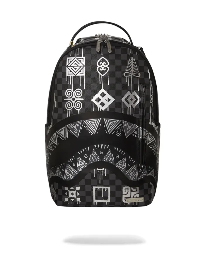 SPRAYGROUND Backpacks AFRICAN INTELLIGENCE 9 POWER GLYPHICS BACKPACK 8211 SANDFLOWER COLLAB 8211 Universal