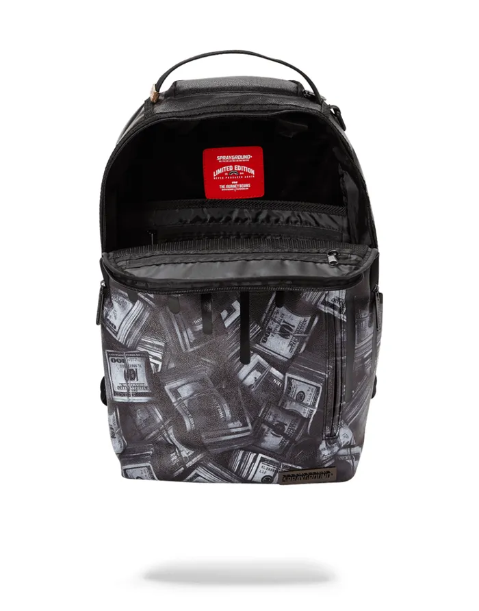 SPRAYGROUND Backpacks BLACKOUT MONEY DRIPS 8211 Universal