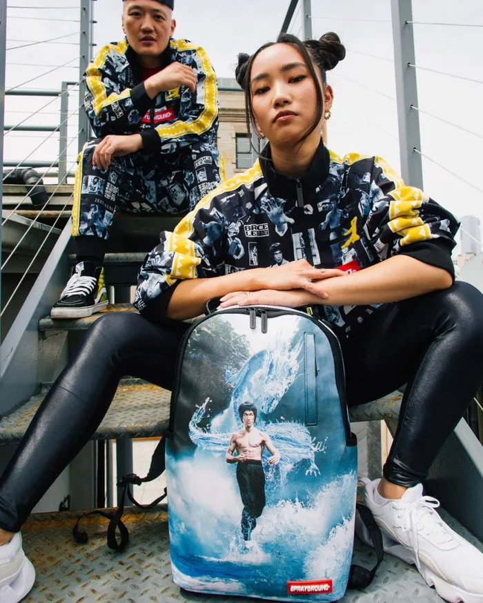 SPRAYGROUND Backpacks BRUCE LEE WATER DRAGON BACKPACK DLXV 8211 Universal