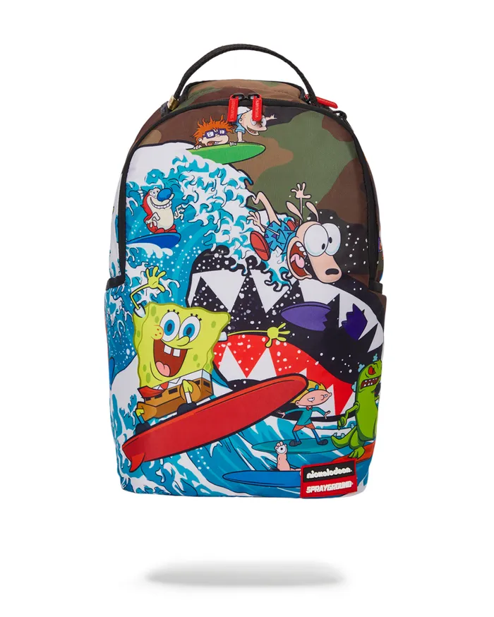 SPRAYGROUND Backpacks CAMOKAWA 90S SURFERS BACKPACK DLXR 8211 Universal