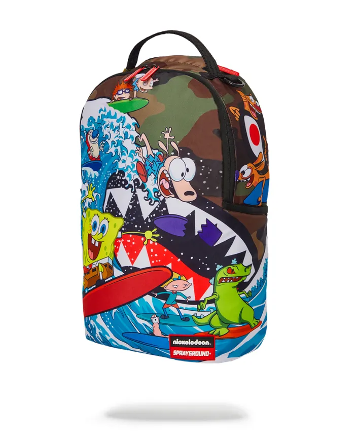 SPRAYGROUND Backpacks CAMOKAWA 90S SURFERS BACKPACK DLXR 8211 Universal