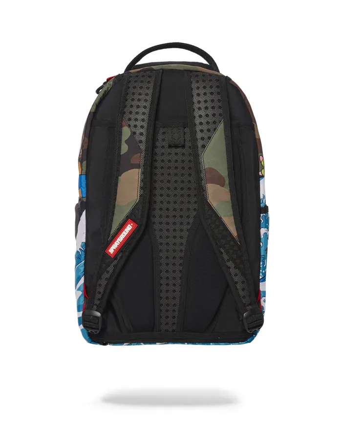 SPRAYGROUND Backpacks CAMOKAWA 90S SURFERS BACKPACK DLXR 8211 Universal