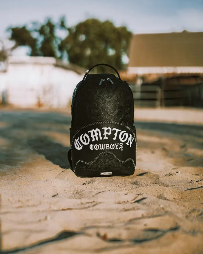 SPRAYGROUND Backpacks COMPTON COWBOYS WELCOME TO MY CITY BACKPACK 8211 Universal