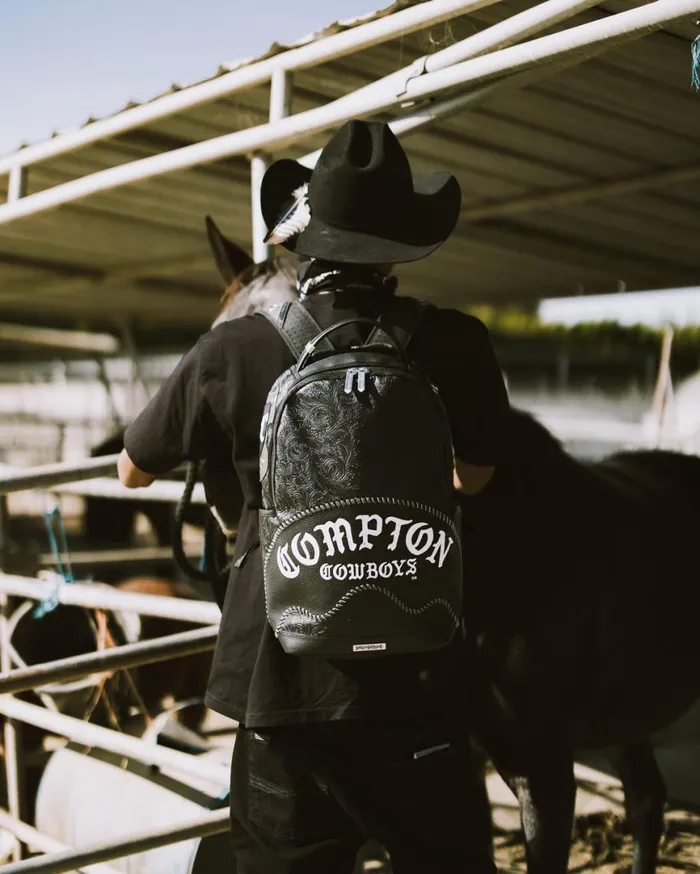 SPRAYGROUND Backpacks COMPTON COWBOYS WELCOME TO MY CITY BACKPACK 8211 Universal