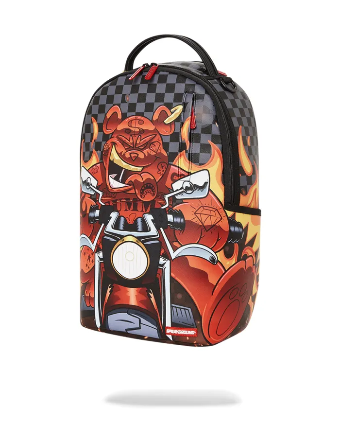 SPRAYGROUND Backpacks DIABLO BURNER SHARK BACKPACK DLXV 8211 Universal