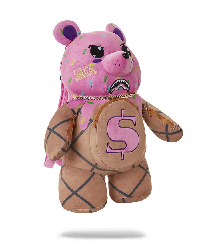 SPRAYGROUND Backpacks I SCREAM MONEYBEAR TEDDYBEAR BACKPACK 8211 Universal SPRAYGROUND Backpacks I SCREAM MONEYBEAR TEDDYBEAR BACKPACK 8211 Universal