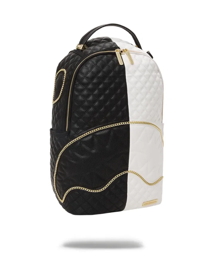 SPRAYGROUND Backpacks LEVELED UP SPLIT QUILT SHARK BACKPACK DLXV 8211 Universal SPRAYGROUND Backpacks LEVELED UP SPLIT QUILT SHARK BACKPACK DLXV 8211 Universal