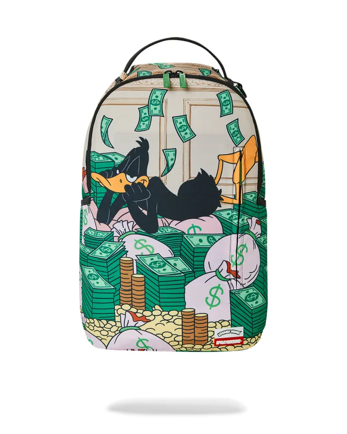 SPRAYGROUND Backpacks LOONEY TUNES DAFFY DUCK ANOTHER DAY ANOTHER DUCK BACKPACK 8211 Universal