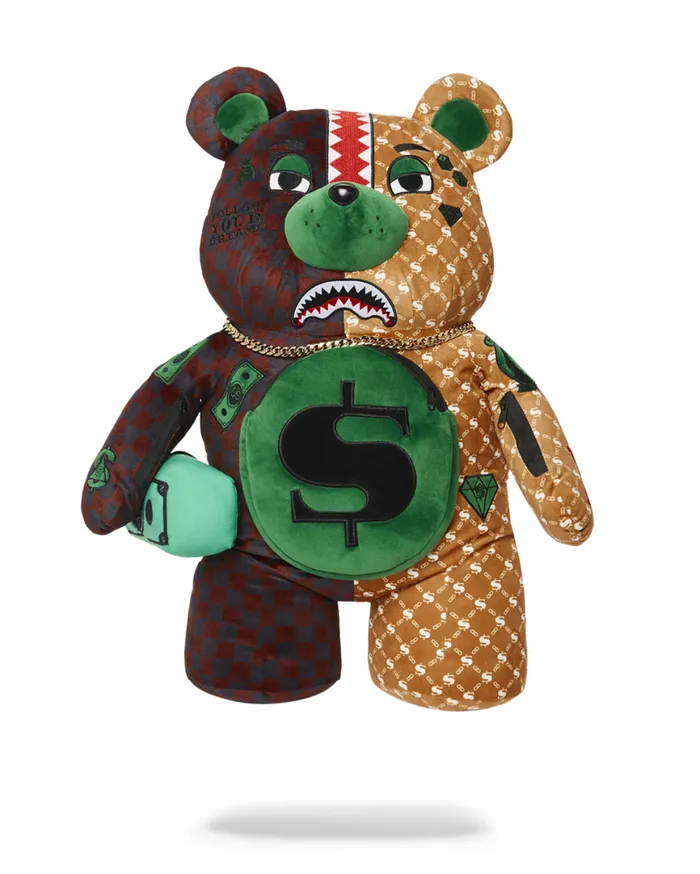 SPRAYGROUND Backpacks MONEY BEAR TEDDYBEAR BACKPACK PARIS VS FLORENCE 8211 Universal